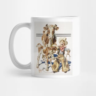 Little Cowboy 1938, Joseph Christian Leyendecker Mug